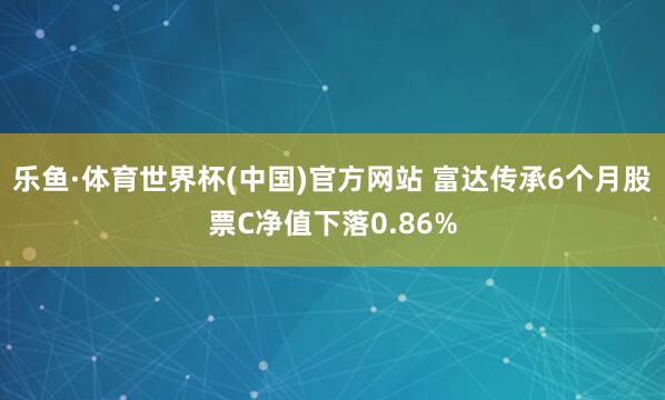 乐鱼·体育世界杯(中国)官方网站 富达传承6个月股票C净值下落0.86%