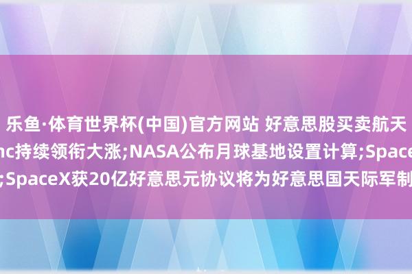 乐鱼·体育世界杯(中国)官方网站 好意思股买卖航天想法Momentus Inc持续领衔大涨;NASA公布月球基地设置计算;SpaceX获20亿好意思元协议将为好意思国天际军制造卫星——《投资早参》